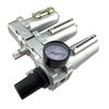 All Tool Depot 3/4" NPT HEAVY DUTY 3 Stages Filter Regulator Coalescing Desiccant Dryer System (MANUAL DRAIN) FRFLM766N